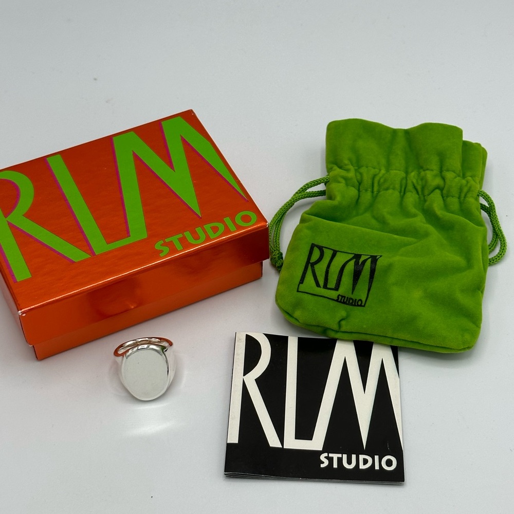 RLM Studio Bold Oval Silver Ring